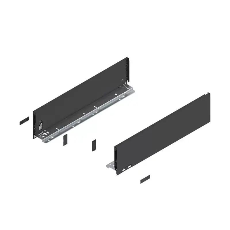 Biztonságos fizetés BLegrabox 770K4002S 128/101mm Karbonfekete káva 400mm mélységű