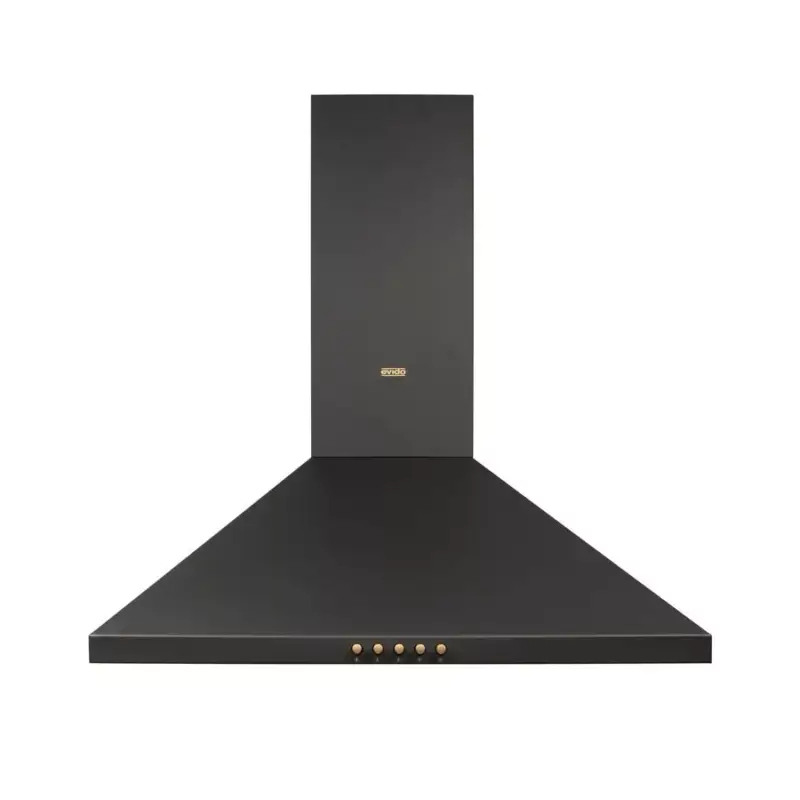 EVIDO ONDA fali páraelszívó, kürtős, 60 cm Antracit/Bronz Ne maradj le