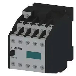Akciós ár Siemens 3TH4310-0AC2, Segédkontaktor 10A, 24V AC vezerlés, 10 Záró érintkező, csavaros csatlakozás (Segédkapcsoló 3TH43100AC2)