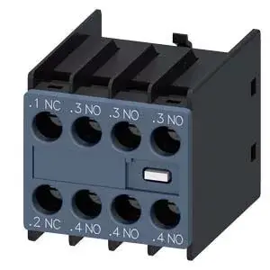 Exkluzív ajánlat Siemens 3RH2911-1HA31 segédérintkező blokk, homloklapi, 3 Záró + 1 Nyitó, csavaros csatlakozás, S00..S3 mágneskapcsolókhoz (Siemens 3RH29111HA31)