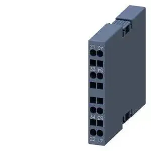 Exkluzív ajánlat Siemens 3RH2911-2DA11 segédérintkező blokk, oldalsó, 1 Záró + 1 Nyitó, rugós csatlakozás, S00 mágneskapcsolókhoz (Siemens 3RH29112DA11)