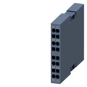 Prémium Siemens 3RH2921-2DA11 segédérintkező blokk, oldalsó, 1 Záró + 1 Nyitó, rugós csatlakozás, S0..S3 mágneskapcsolókhoz (Siemens 3RH29212DA11)