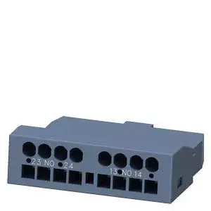 Korlátozott ajánlat Siemens 3RV2901-2F segédérintkező blokk, homloklapi, 2 Záró, rugós csatlakozás, 3RV2 motorvédőkhöz (Siemens 3RV29012F)