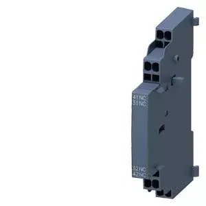 Legkelendőbb Siemens 3RV2901-2C segédérintkező blokk, oldalsó, 2 Nyitó, rugós csatlakozás, 3RV2 motorvédőkhöz (Siemens 3RV29012C)