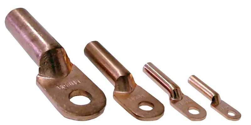 Gyors szállítás Tracon SZ-CL185 szigeteletlen hosszított réz szemes csősaru, 185mm2, M16, (d1=19mm, d2=16,5mm), ónozott elektrolitréz