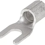 Biztonságos fizetés Tracon V10-4 szigeteletlen villás lemezsaru 10mm2, (d1=4,5mm, d2=4,3mm), ónozott elektrolitréz