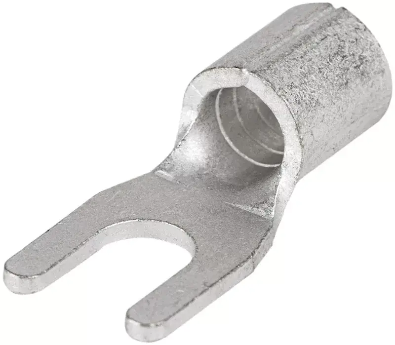 Biztonságos fizetés Tracon V16-5 szigeteletlen villás lemezsaru 16mm2, (d1=5,8mm, d2=5,3mm), ónozott elektrolitréz