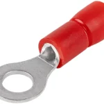 Tracon PSZ4 szigetelt szemes saru, 1,5mm2, M4, (d1=1,7mm, d2=4,3mm), piros, ónozott elektrolitréz Ajánlat