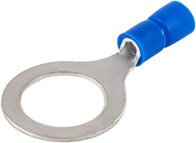 Legnépszerűbb Tracon KSZ8 szigetelt szemes saru, 2,5mm2, M8, (d1=2,3mm, d2=8,4mm), kék, ónozott elektrolitréz