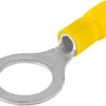 Korlátozott ajánlat Tracon SSZ8 szigetelt szemes saru, 6mm2, M8, (d1=3,4mm, d2=8,4mm), sárga, ónozott elektrolitréz