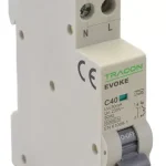 Tracon EVOKEC1603 Áramvédős kismegszakító (Kombi Fi-relé) 1P+N, C karakterisztika, 16A, 30mA, 6kA, AC osztály, 1 modul Szuper akció