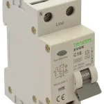 Tracon EVOK2C2003 Áramvédős kismegszakító (Kombi Fi-relé) 1P+N, C karakterisztika, 20A, 30mA, 4,5kA, AC osztály, 2 modul Outlet