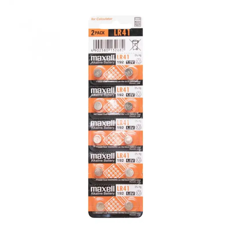 Biztonságos fizetés MAXELL LR41 gombelem, alkáli LR41 ( MAXELL LR41 )
