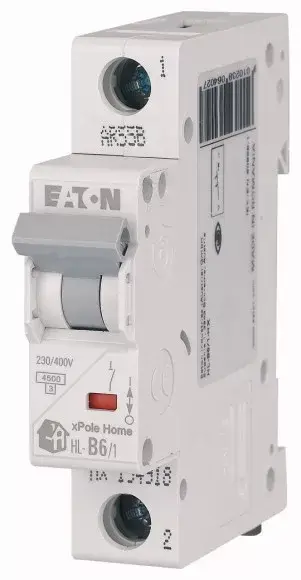Eaton 194733 HL-C25/1 Kismegszakitó 1P, 25A, C karakterisztika, 4,5 kA (xPole Home HL) Különleges ajánlat