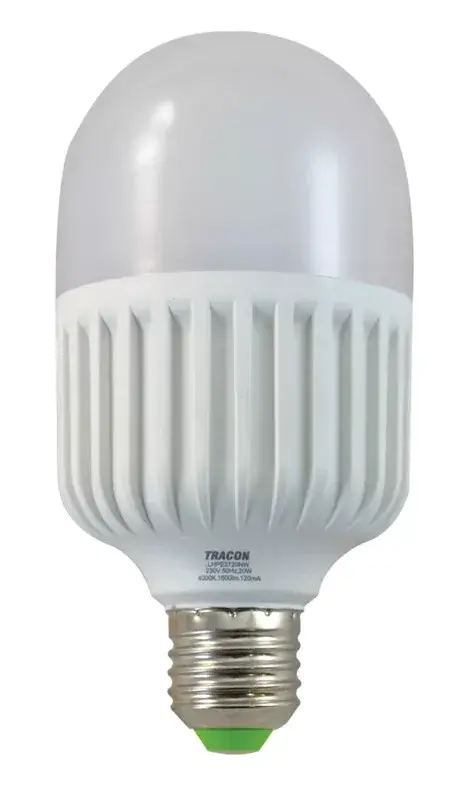 Legkelendőbb Tracon, LHPE4040NW, LED-es fényforrás, ( ipari LED ) 40W-os teljesítményű, E40 foglalattal, 4000K-es színhőmérsékletü, SMD LED ( 3600 lm ) Tracon ( LHPE4040NW )