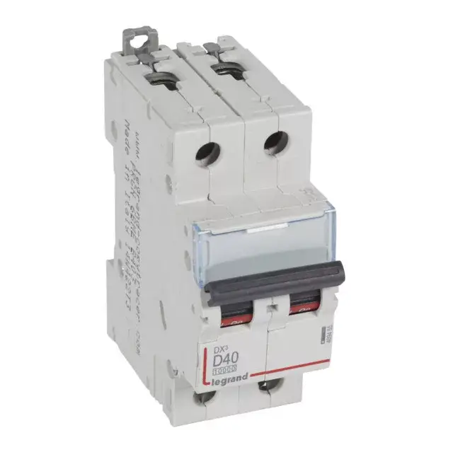 Bestseller Legrand 409455 DX3 Kismegszakító. 2P, 40A, D karakterisztika, 10kA