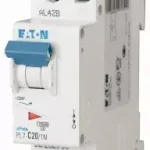 Akciós ár Eaton 262741 PL7-B20/1N Kismegszakító. 1P+N, 20A, B karakterisztika, 10kA