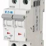 Eaton 262765 PL7-B16/2 Kismegszakító. 2P, 16A, B karakterisztika, 10kA Szuper akció