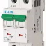 Eaton 263356 PL7-C6/2 Kismegszakító. 2P, 6A, C karakterisztika, 10kA Különleges ajánlat