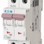 Eaton 263362 PL7-C32/2 Kismegszakító. 2P, 32A, C karakterisztika, 10kA Kiárusítás