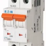 Vedd meg online Eaton 263365 PL7-C63/2 Kismegszakító. 2P, 63A, C karakterisztika, 10kA