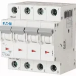 Eaton 165173 PL7-C10/4 Kismegszakító. 4P, 10A, C karakterisztika, 10kA Gyors kiszállítás
