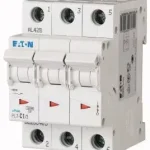 Olcsó Eaton 165136 PL7-D1/3 Kismegszakító. 3P, 1A, D karakterisztika, 10kA