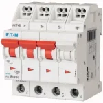 Csak ma Eaton 101340 PLI-C10/3N Kismegszakító. 3P+N, 10A, C karakterisztika, 10kA