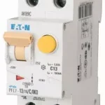 Eaton 165610 PFL7-13/1N/C/03-A Áramvédős kismegszakító (Kombi Fi-relé) 1+N, C karakterisztika, 13A, 300mA, 10 kA, A osztály Szuper ajánlat