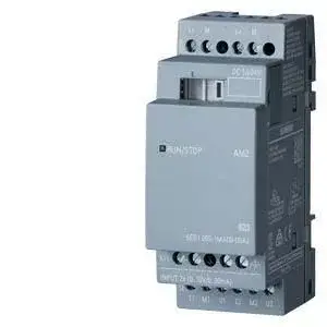 Expressz szállítás Siemens 6ED1055-1MA00-0BA2 LOGO! AM2 expansion module, PS/: 12/24 V DC, 2 AI, 0-10 V or 0/4-20 mA for LOGO! 8 (Siemens 6ED10551MA000BA2)
