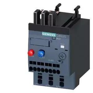 Akció Siemens 3RU2116-0AC0 hőkioldó relé 0,11..0,16 A, rugós csatlakozás, S00 méret, 10 osztály (Sirius 3RU21160AC0)