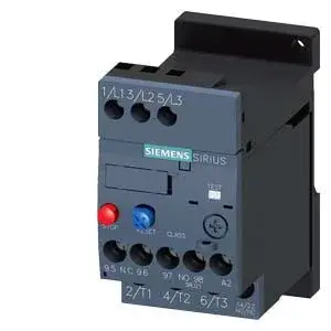Siemens 3RU2116-0DB1 hőkioldó relé 0,22..0,32 A, csavaros csatlakozás, S00 méret, 10 osztály (Sirius 3RU21160DB1) Végkiárusítás