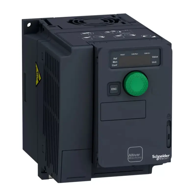 Korlátozott ajánlat Schneider ATV320U04N4C frekvenciaváltó 0,37 kW, 3 fázis, 380..500V AC, IP20, kompakt kivitel (Altivar Machine 320)