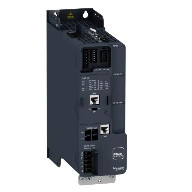 Legnépszerűbb Schneider ATV340U30N4 frekvenciaváltó 3 kW, 3 fázis, 380..480V AC, IP20 (Altivar Machine 340)