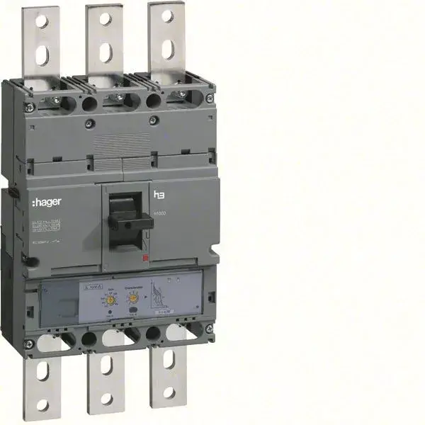 Különleges ajánlat Hager HNE800H h1000 LSI kompakt megszakító, 3P, 800A, 50kA