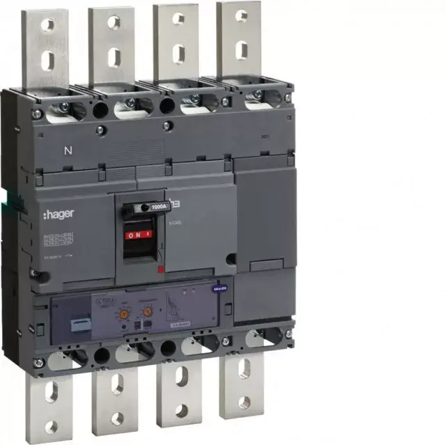 Hager HNE971H h1000 LSI kompakt megszakító, 4P, 1000A, 50kA Árengedmény