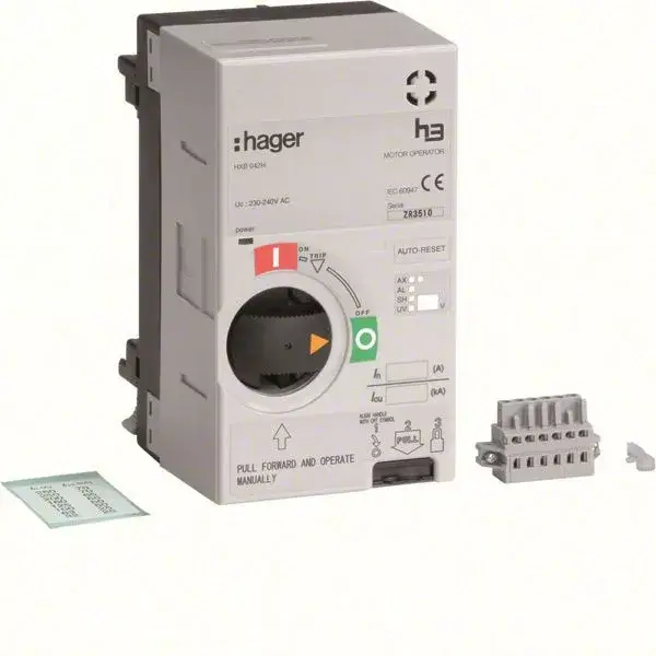 Szuper ajánlat Hager HXB042H x250 motoros hajtás 230-240V AC