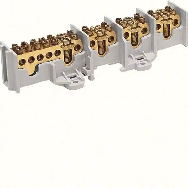 Szuper akció Hager K66A Fővezetéki leágazó kapocs, 4P, 1x35+2x35mm2 leág/3P + 1x35+6x35mm2 leág/1P, 100A