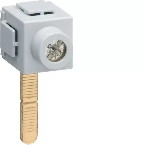 Hager KF83D Betápbővítő moduláris készülékekhez, 1P 1x35mm2 kábelek részére, oldalsó csatl. Azonnali szállítás