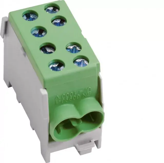 Biztonságos fizetés Hager KH35E Betáplálókábel leágazó sorkapocs, 35 mm2 1P, PE