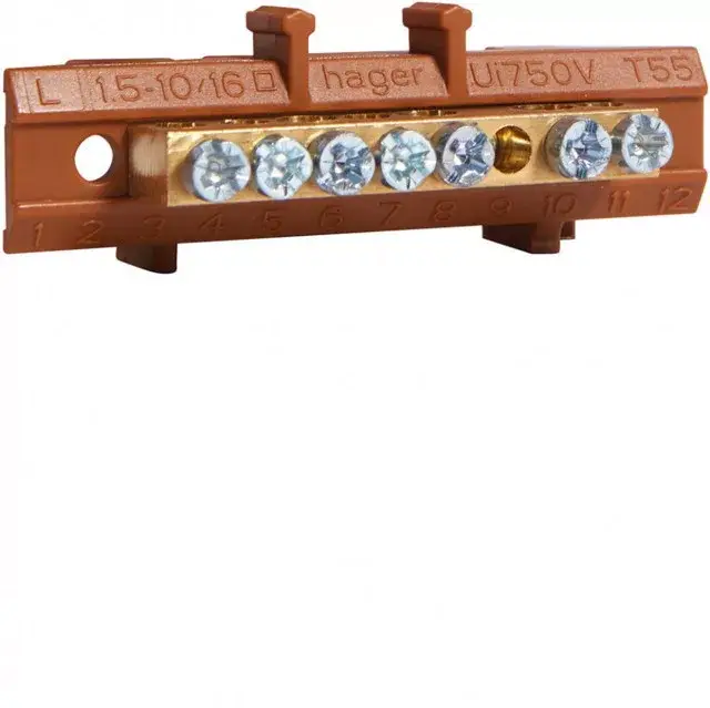 Hager KM07L PE sorkapocs barna, 3x16mm2+4x10mm2 L=49mm Szuper ajánlat