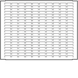 Hager UC960 Quadro állítható perforált szerelőlap 300x600mm Gyors kiszállítás