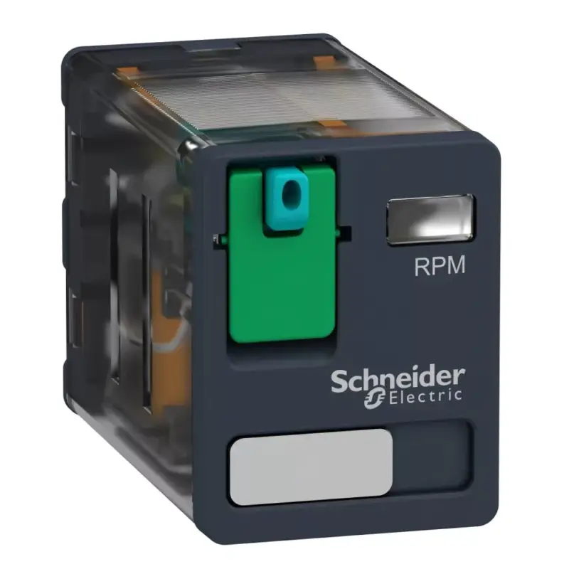 Schneider RPM21JD Zelio RPM teljesítményrelé, 2CO, 15A, 12VDC, tesztgomb Vedd meg online