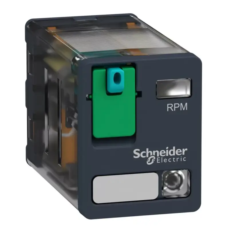 Legkelendőbb Schneider RPM22BD Zelio RPM teljesítményrelé, 2CO, 15A, 24VDC, tesztgomb, LED
