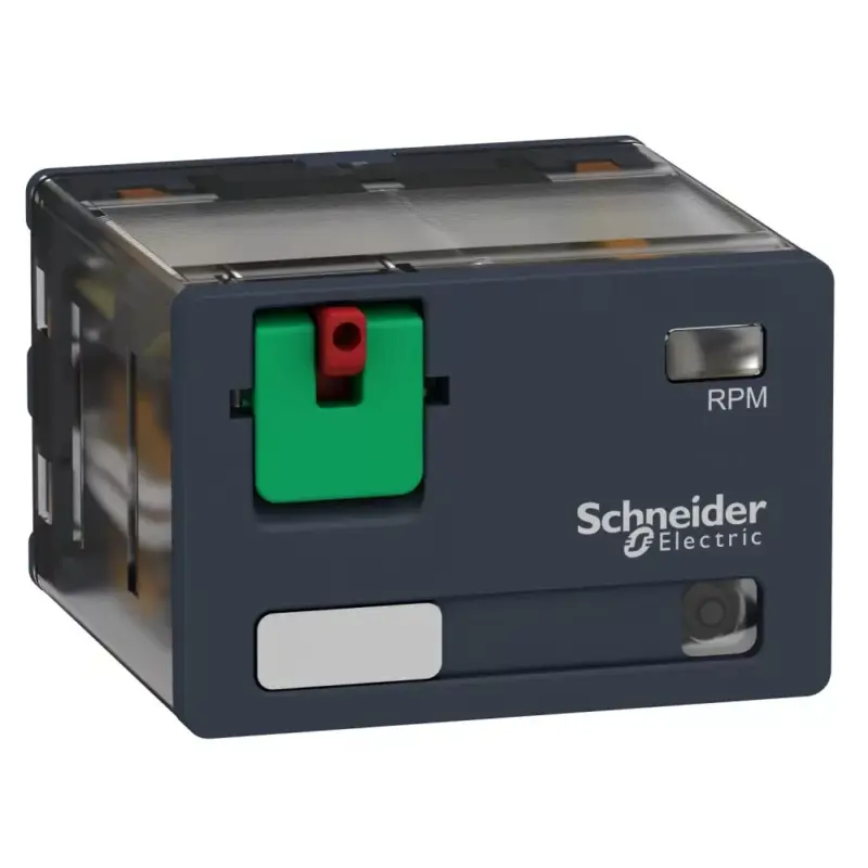 Schneider RPM42B7 Zelio RPM teljesítményrelé, 4CO, 15A, 24VAC, tesztgomb, LED Kedvezmény