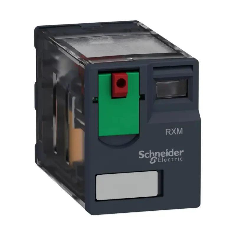 Nézd meg most Schneider RXM4AB1F7 Zelio RXM miniatűr relé, 4CO, 6A, 120VAC, tesztgomb