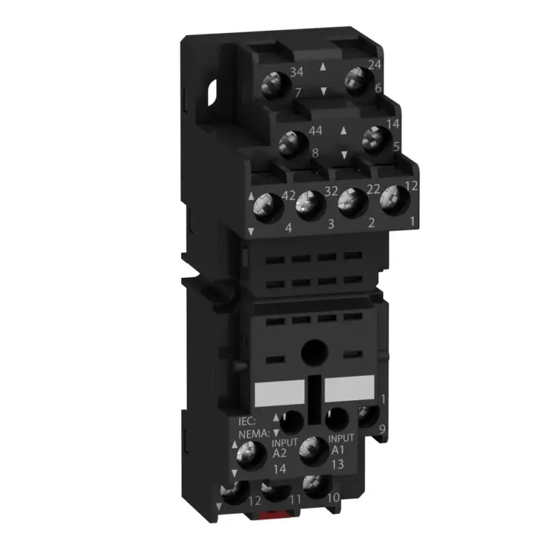 Schneider RXZE2M114 Zelio RXM miniatűr relé foglalat, vegyes elrendezésű, csavaros Árengedmény