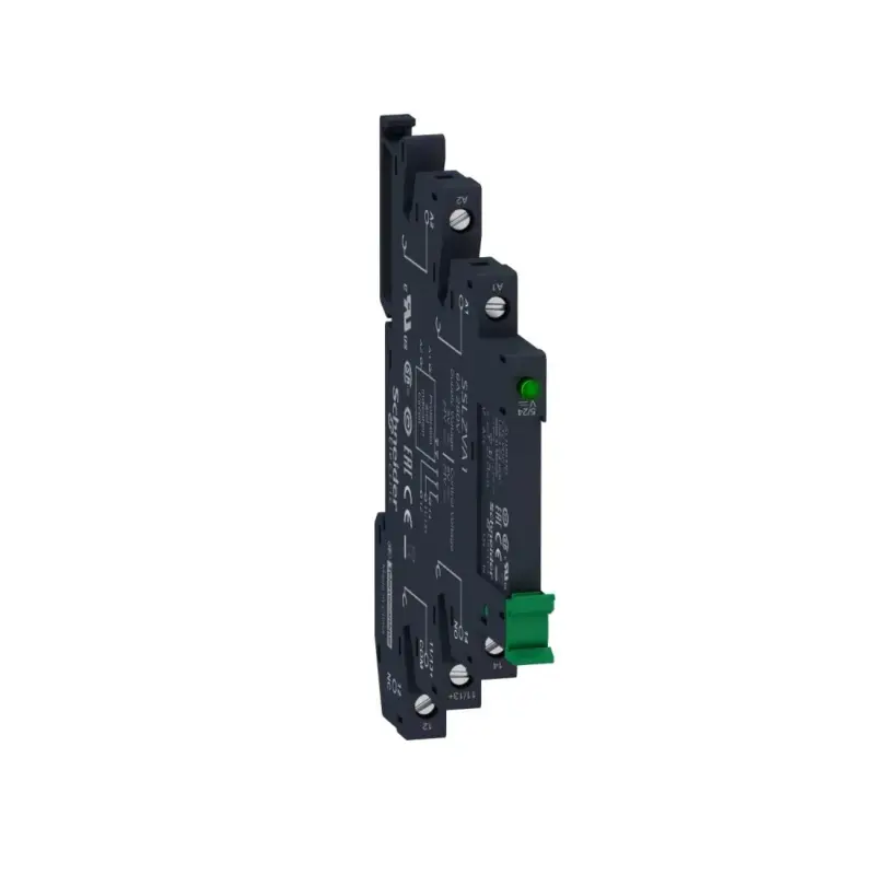 Schneider SSL1A12BDPV SSL komplett sorkapocs szilárdtestrelé foglalattal, nullfesz kapcs, 1NO, 24...280VAC, 2A, 24VDC, csavaros Különleges ajánlat