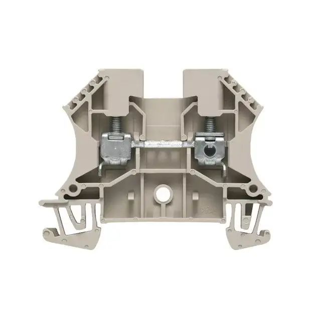 Újdonság Weidmüller 1020100000 WDU 4 Átvezető sorkapocs, Csavaros csatlakozás, 4 mm2;, 800 V, 32 A, Sötétbézs