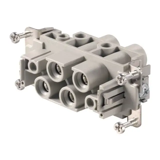 Weidmüller 1023210000 HDC S4/0 FS HDC-betét, Hüvely, 830 V, 80 A, Pólusszám: 4, Csavaros csatlakozás, Méret: 6 Szuper ajánlat